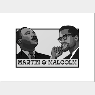 Martin & Malcolm Posters and Art